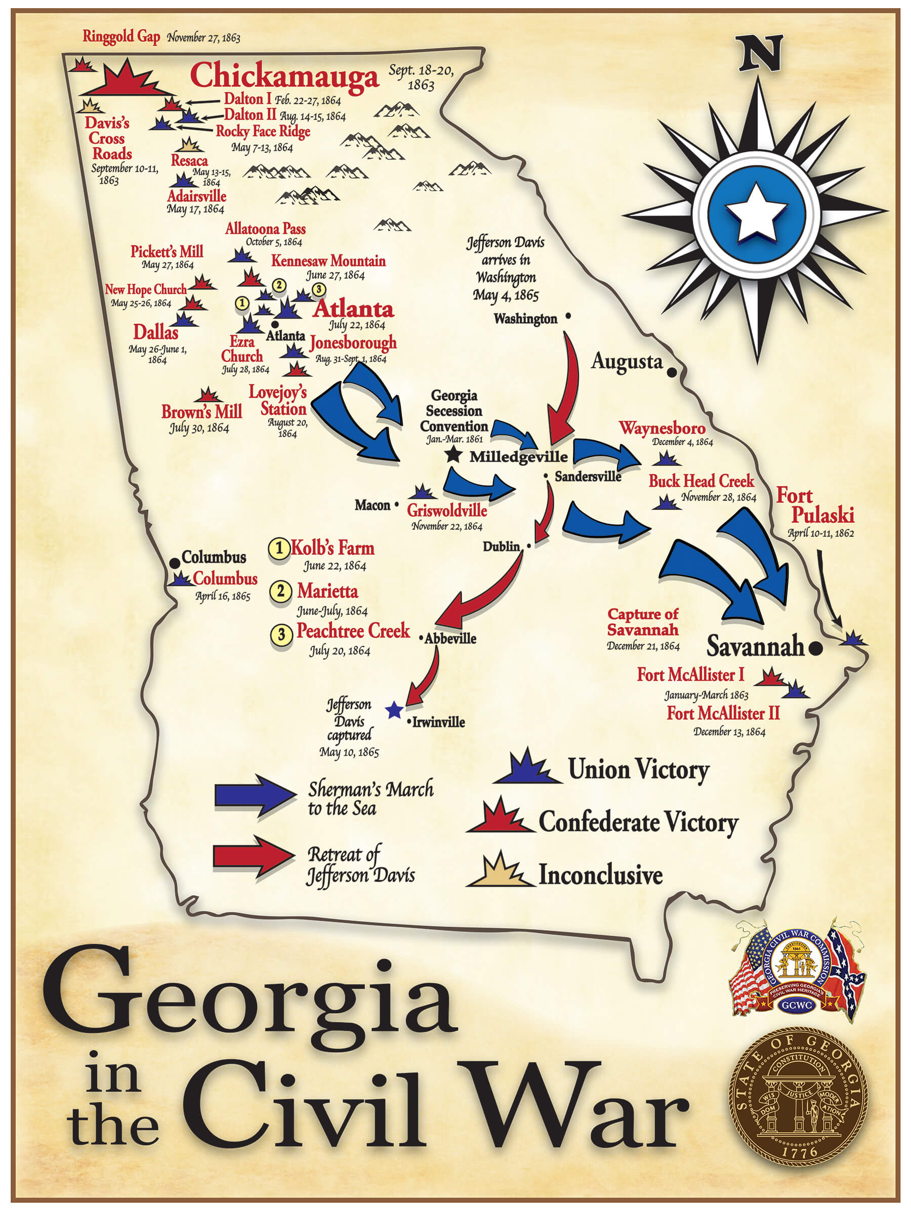 civil war timeline 1861 to 1865